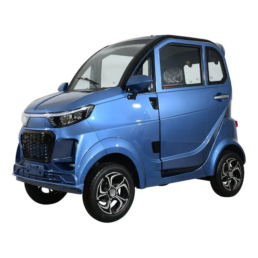Green Transporter Q-Express Enclosed 4-Wheel Electric Mobility Scooter LifeMed USA