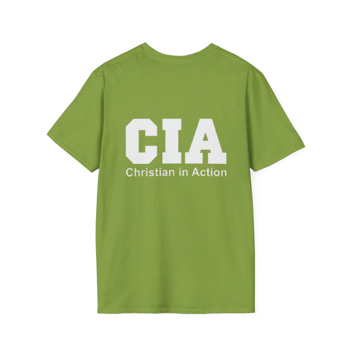 CIA Christian in Action T-shirt - Funny Faith Parody T-shirt - Mission Ready Apparel Printify