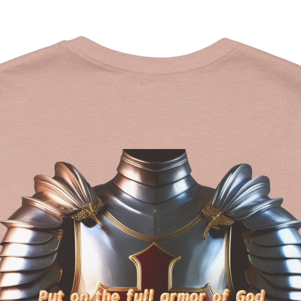 Religious Graphic Armor Of God Design - Unisex Jersey Short Sleeve Tee Printify