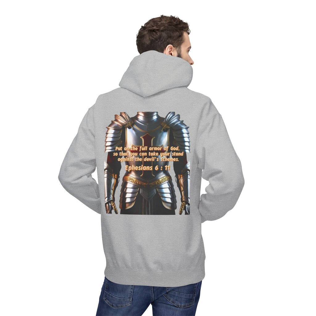 Hoodie - Ephesians 6:11 Bible Verse Religious Design Printify