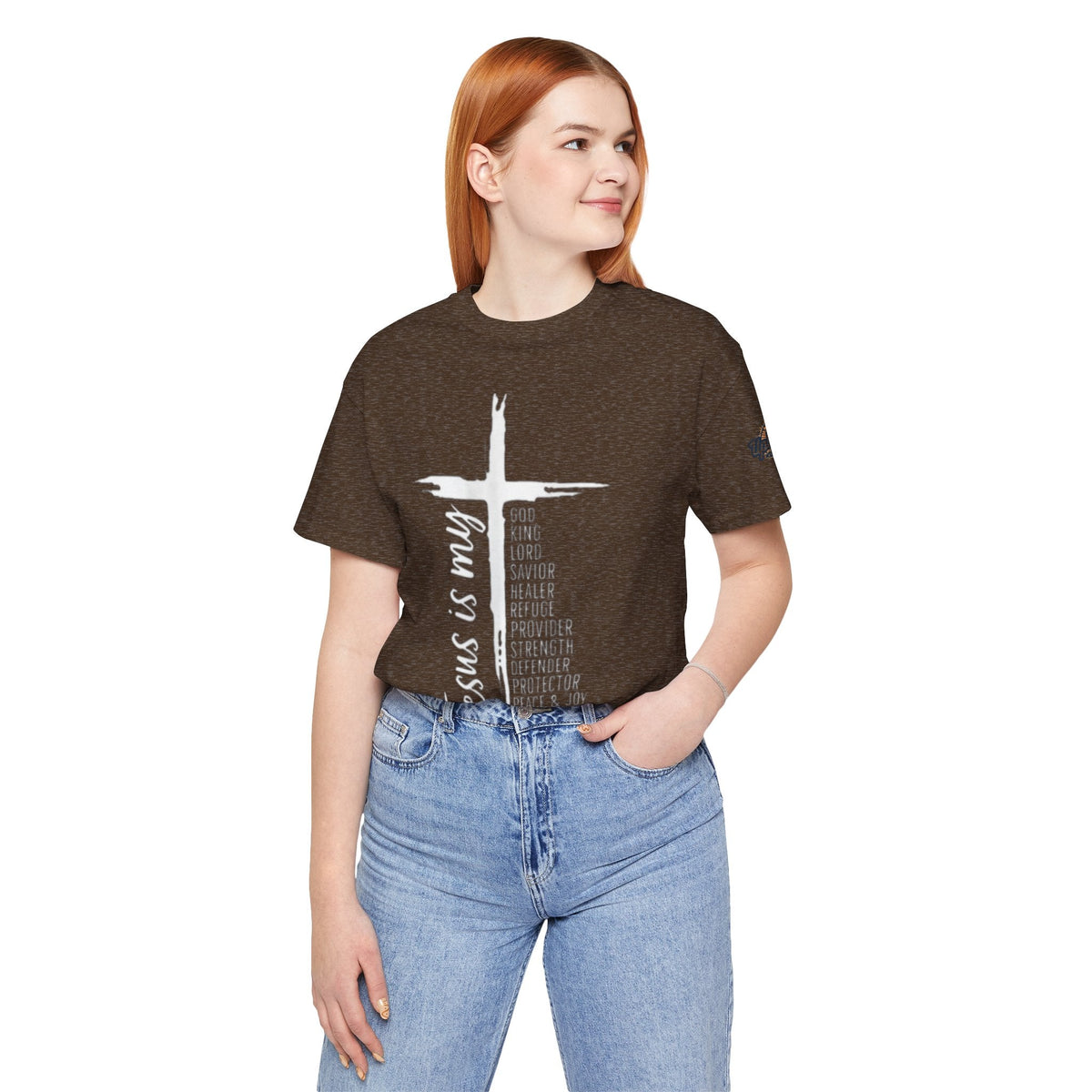 Jesus Is My Everything T-shirt – Cross List God King Lord Savior Christian T-shirt for Total Surrender Faith Printify