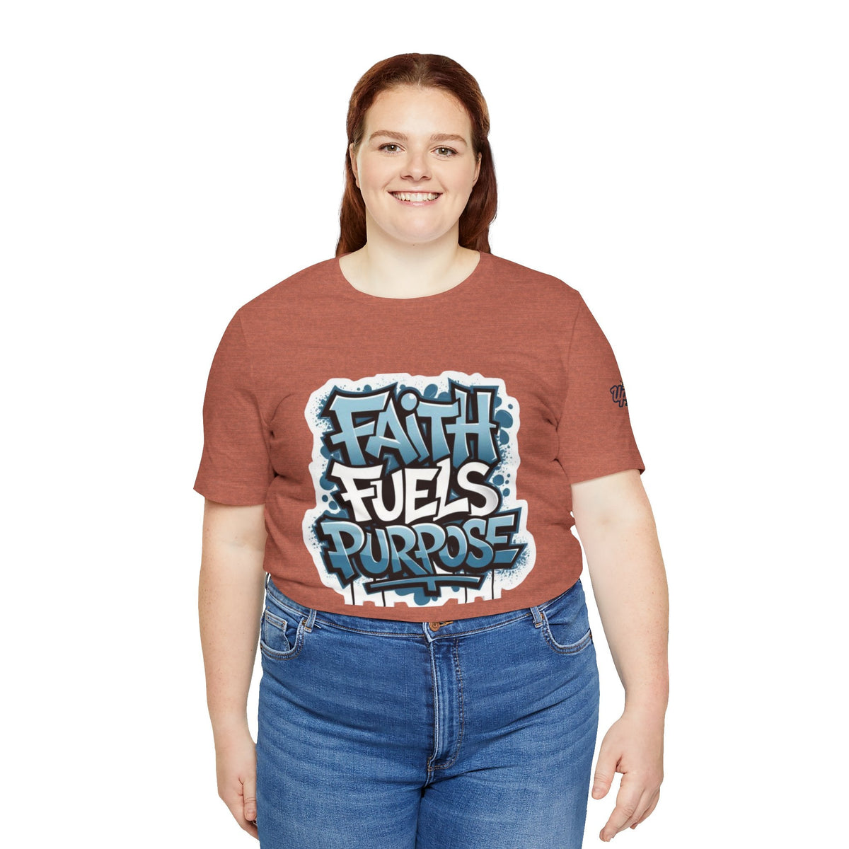 Faith Fuels Purpose T-shirt – Inspirational Christian T-shirt for Divine Drive & Unstoppable Belief Printify