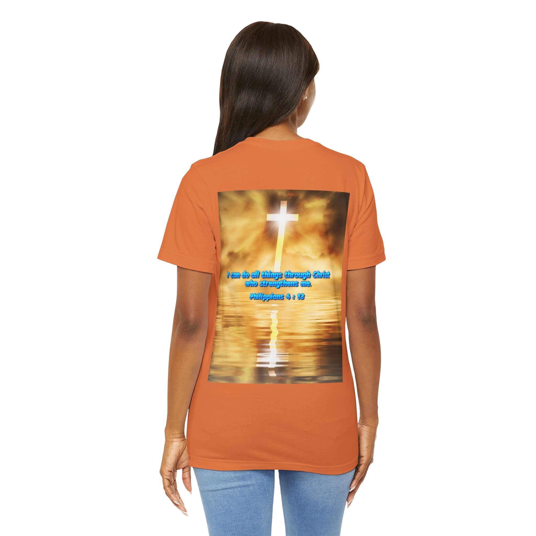 Unisex Tee Bible Verse - Philippians 4 : 13 Printify