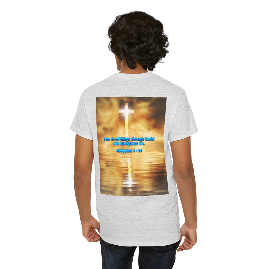 Bible Verse Unisex Tee - Philippians 4 : 13 Printify