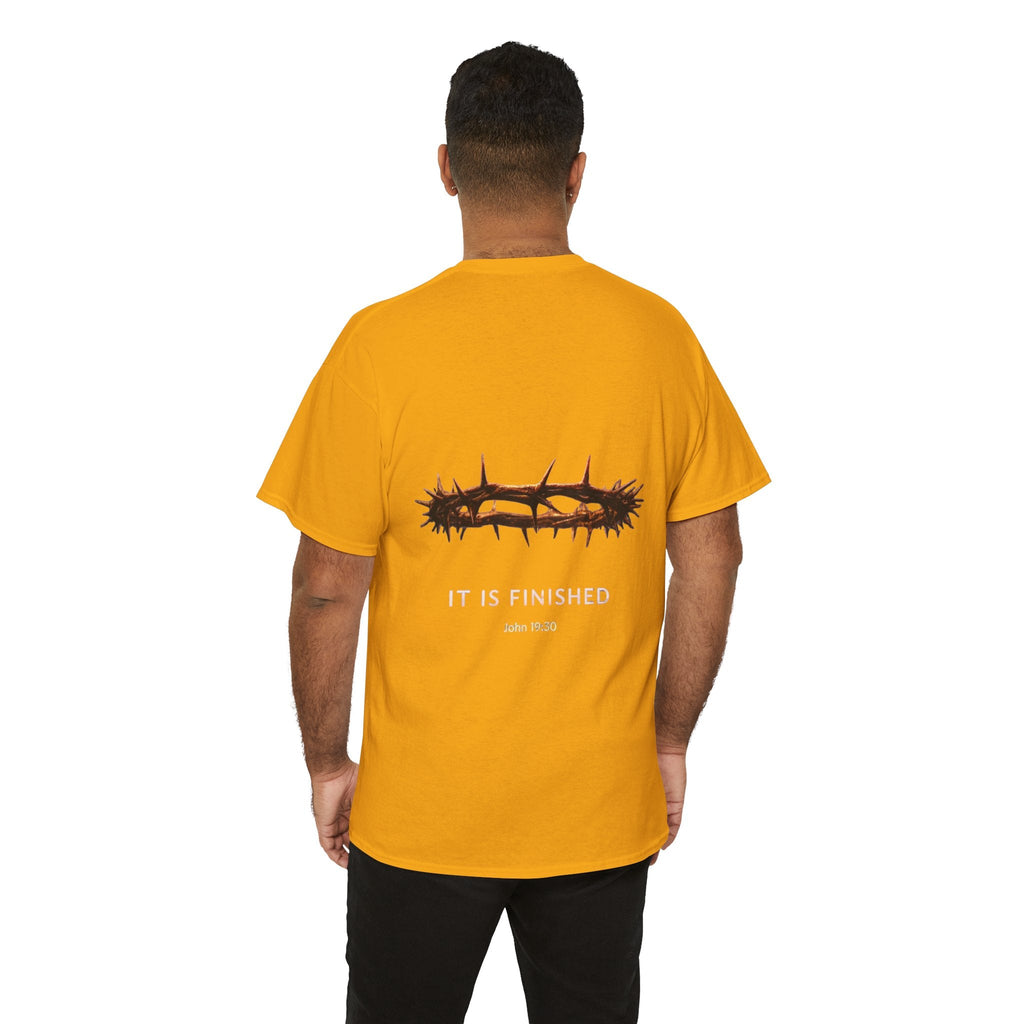 It Is Finished Crown of Thorns Tee — Christian John 19:30 Faith Shirt Printify