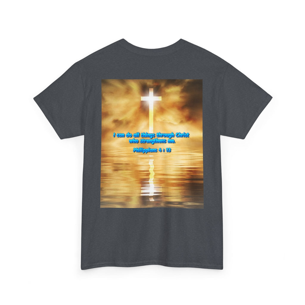 Bible Verse Unisex Tee - Philippians 4 : 13 Printify