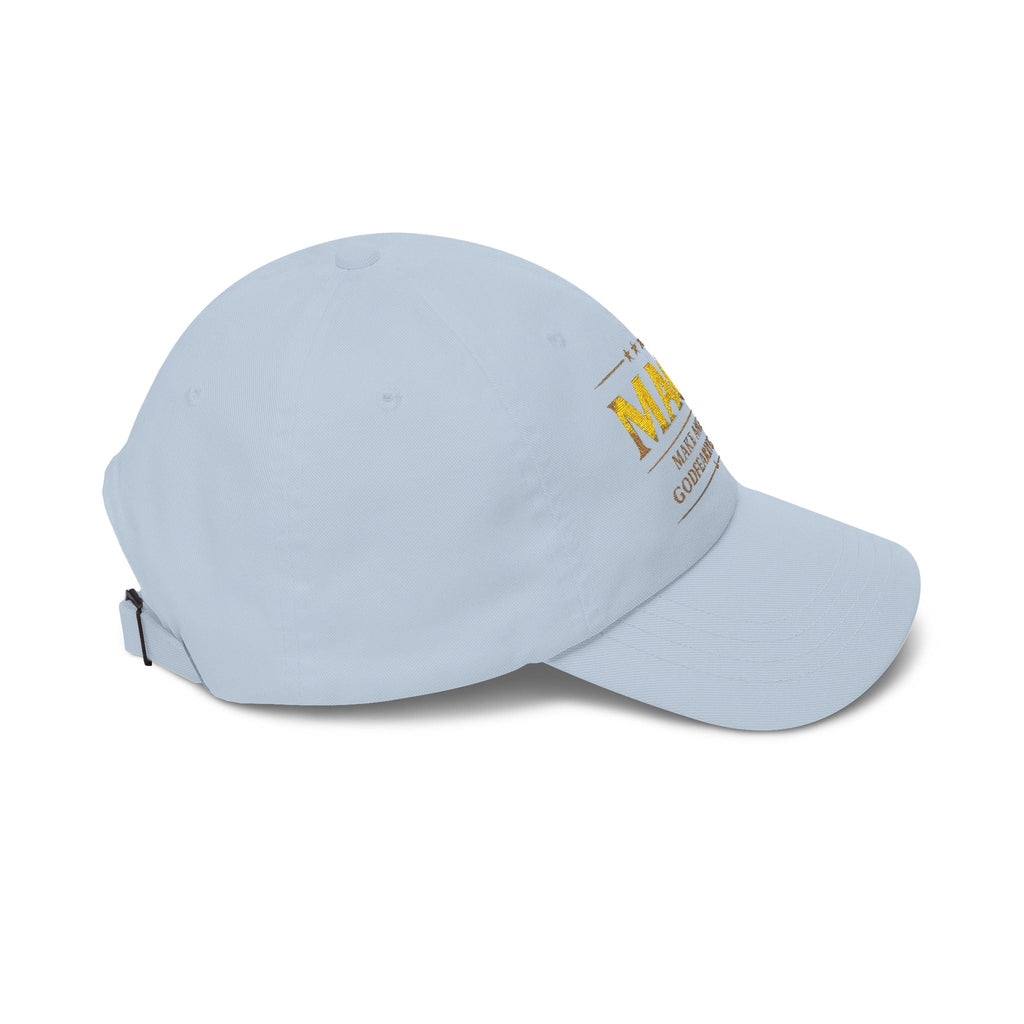 Dad Cap — "MAGA: Make America Godfearing Again" Embroidered Hat Printify