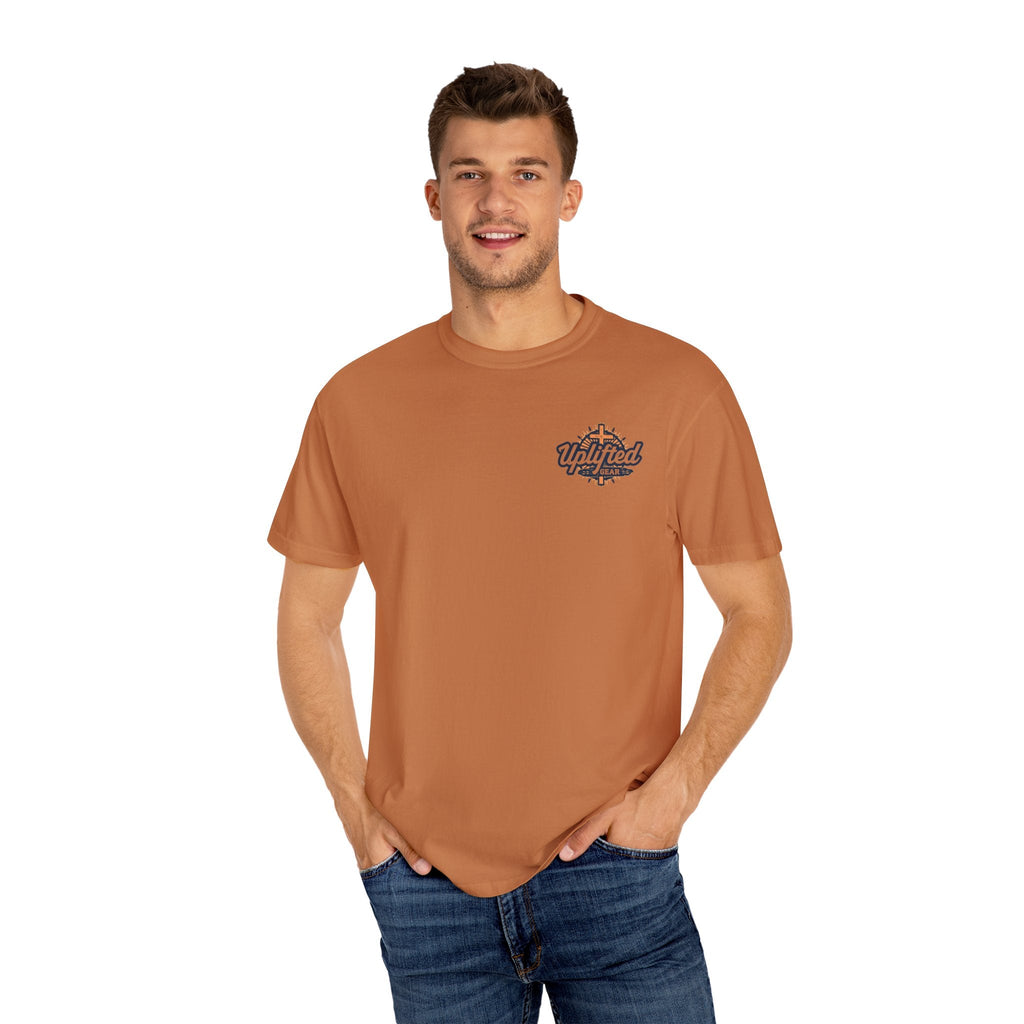 Bible Verse Unisex Garment-Dyed T-shirt - Isaiah 41 : 10 Printify