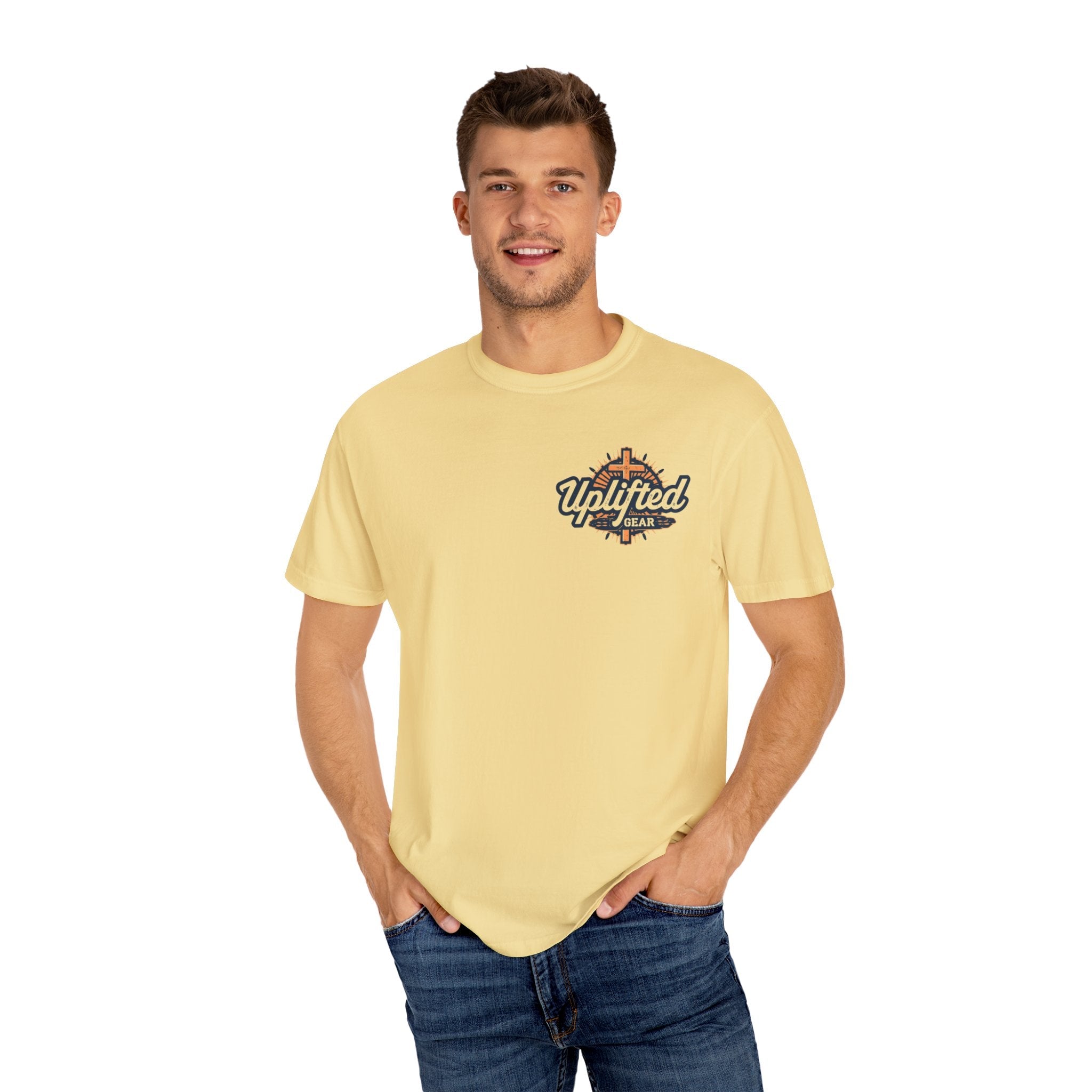 Bible Verse Unisex Garment-Dyed T-shirt  - Jeremiah 29 : 11 Printify