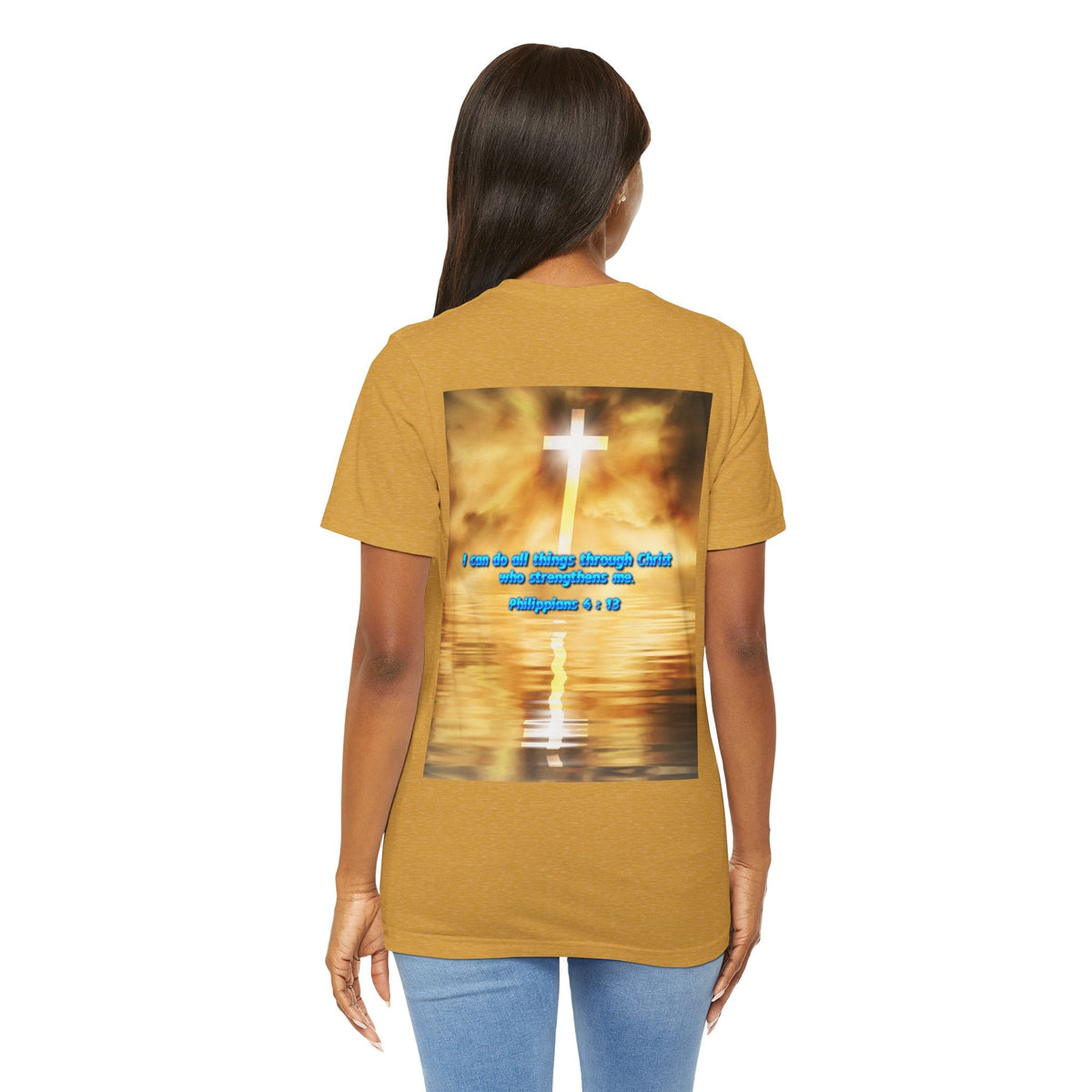 Unisex Tee Bible Verse - Philippians 4 : 13 Printify