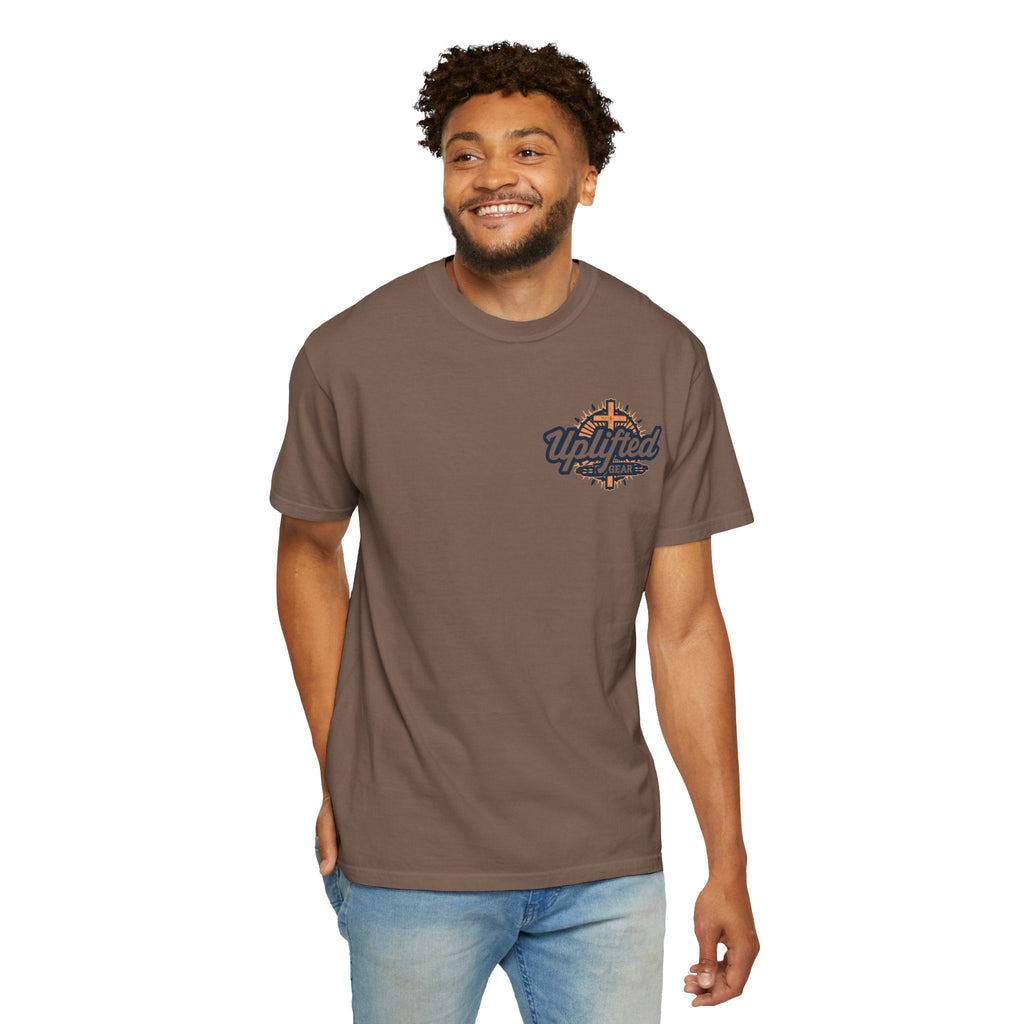 Christ is King T-Shirt – Bold Crown & Cross Christian Tee for Unashamed Faith Printify