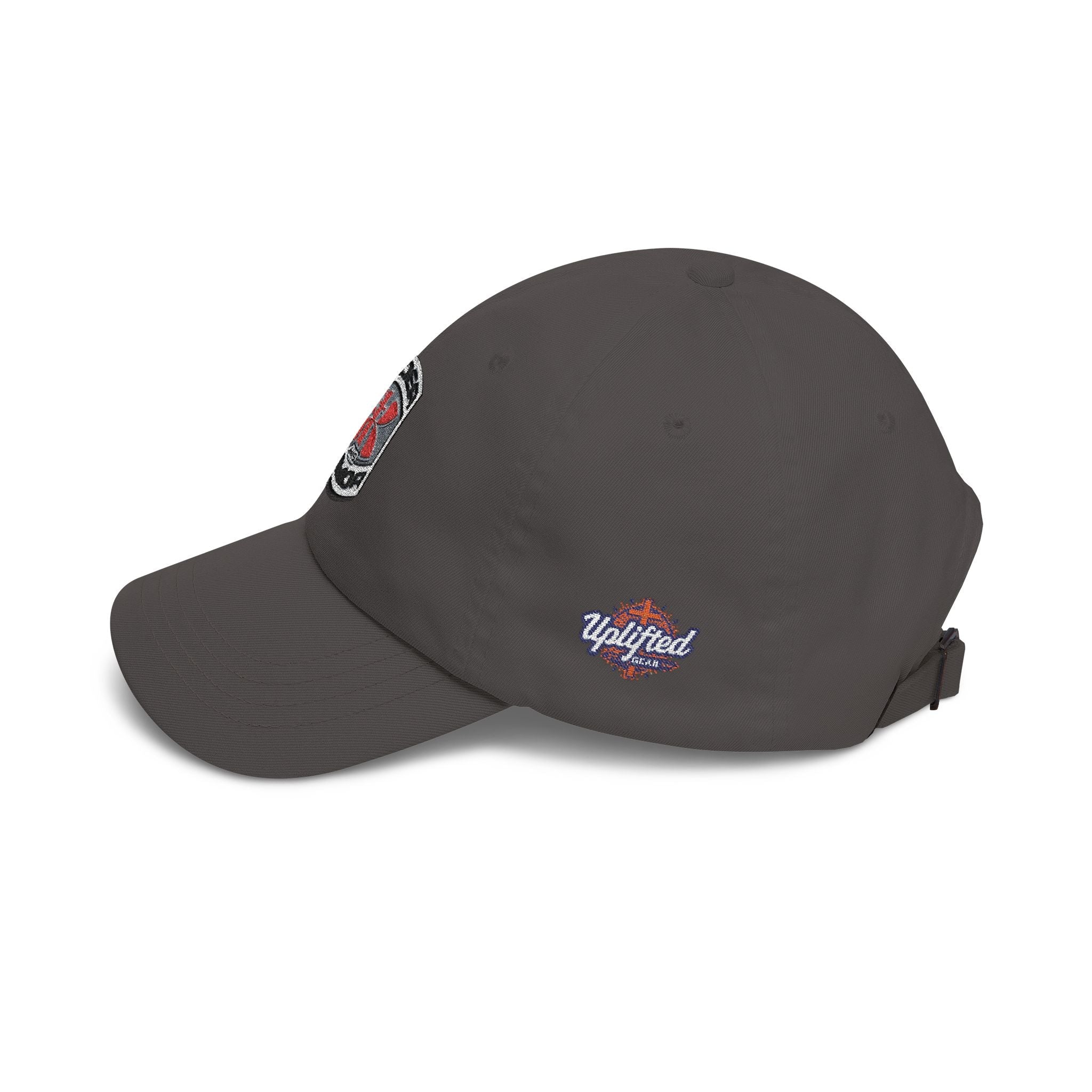 Under Armor Classic Dad Cap - Embroidered White Baseball Hat Printify