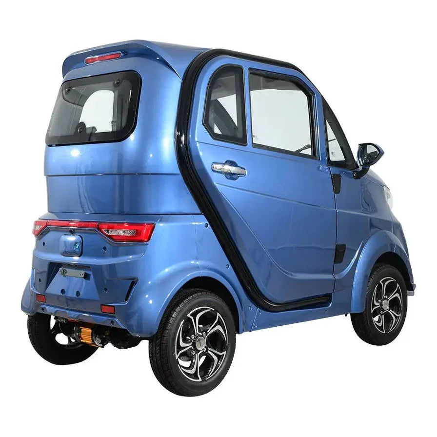 Green Transporter Q-Express Enclosed 4-Wheel Electric Mobility Scooter LifeMed USA