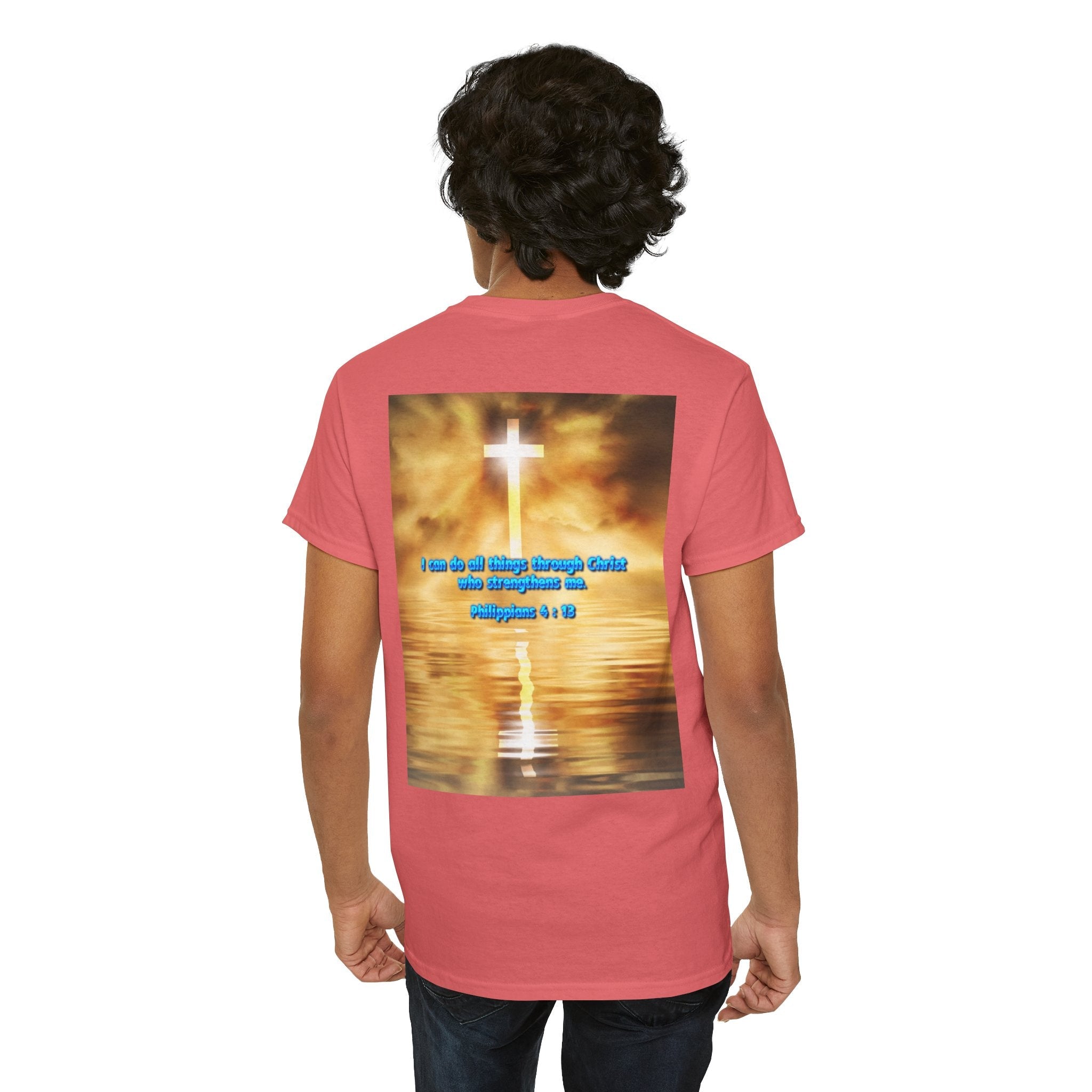 Bible Verse Unisex Tee - Philippians 4 : 13 Printify