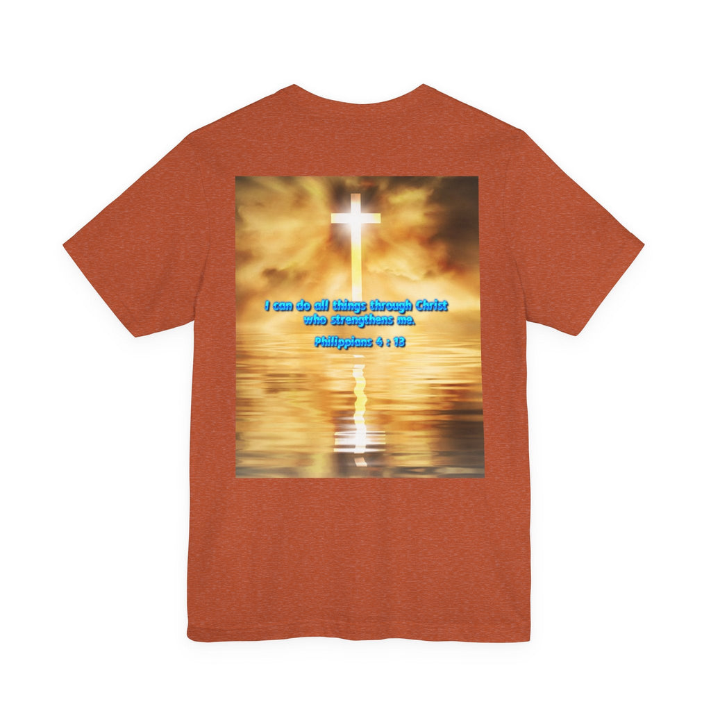 Unisex Tee Bible Verse - Philippians 4 : 13 Printify