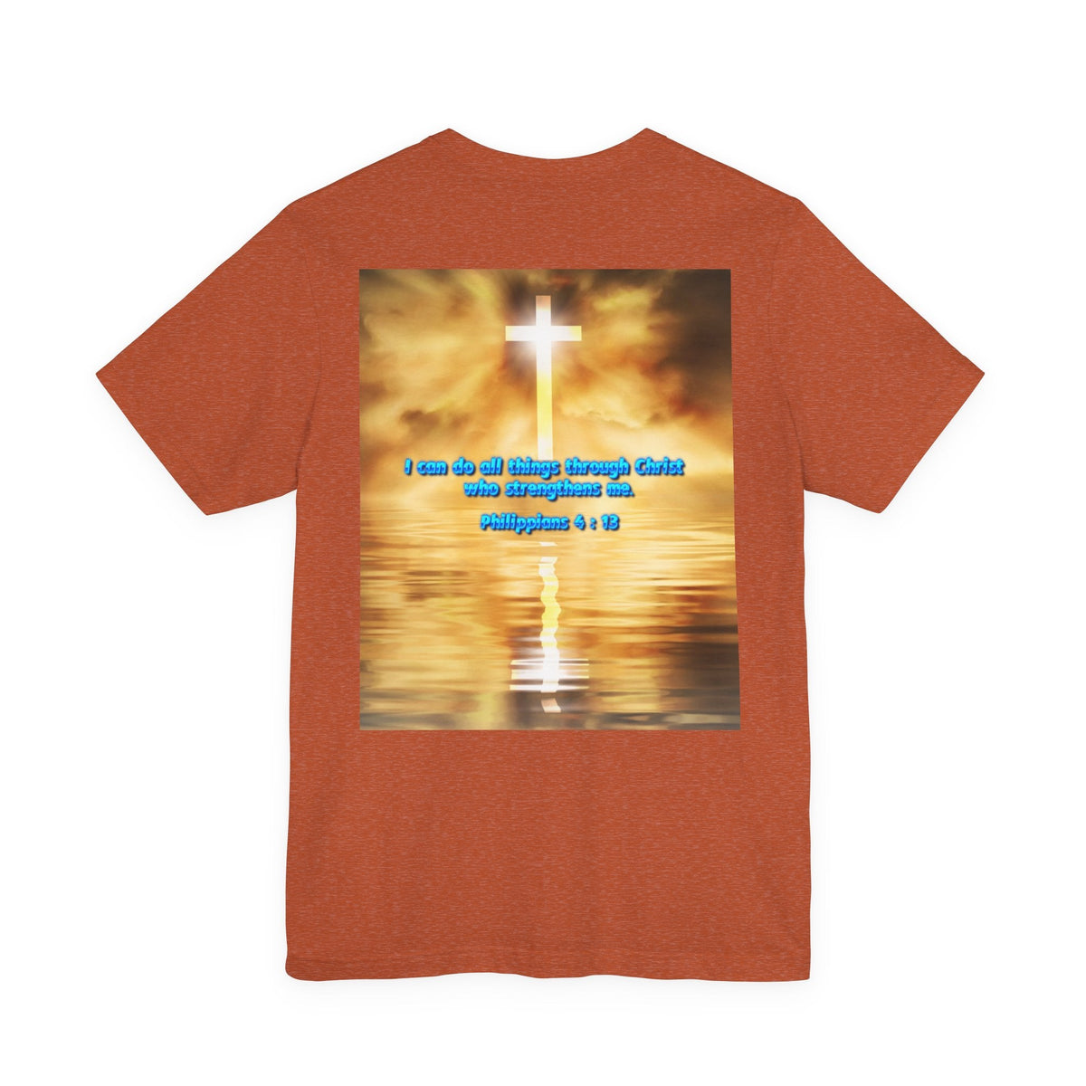 Unisex Tee Bible Verse - Philippians 4 : 13 Printify