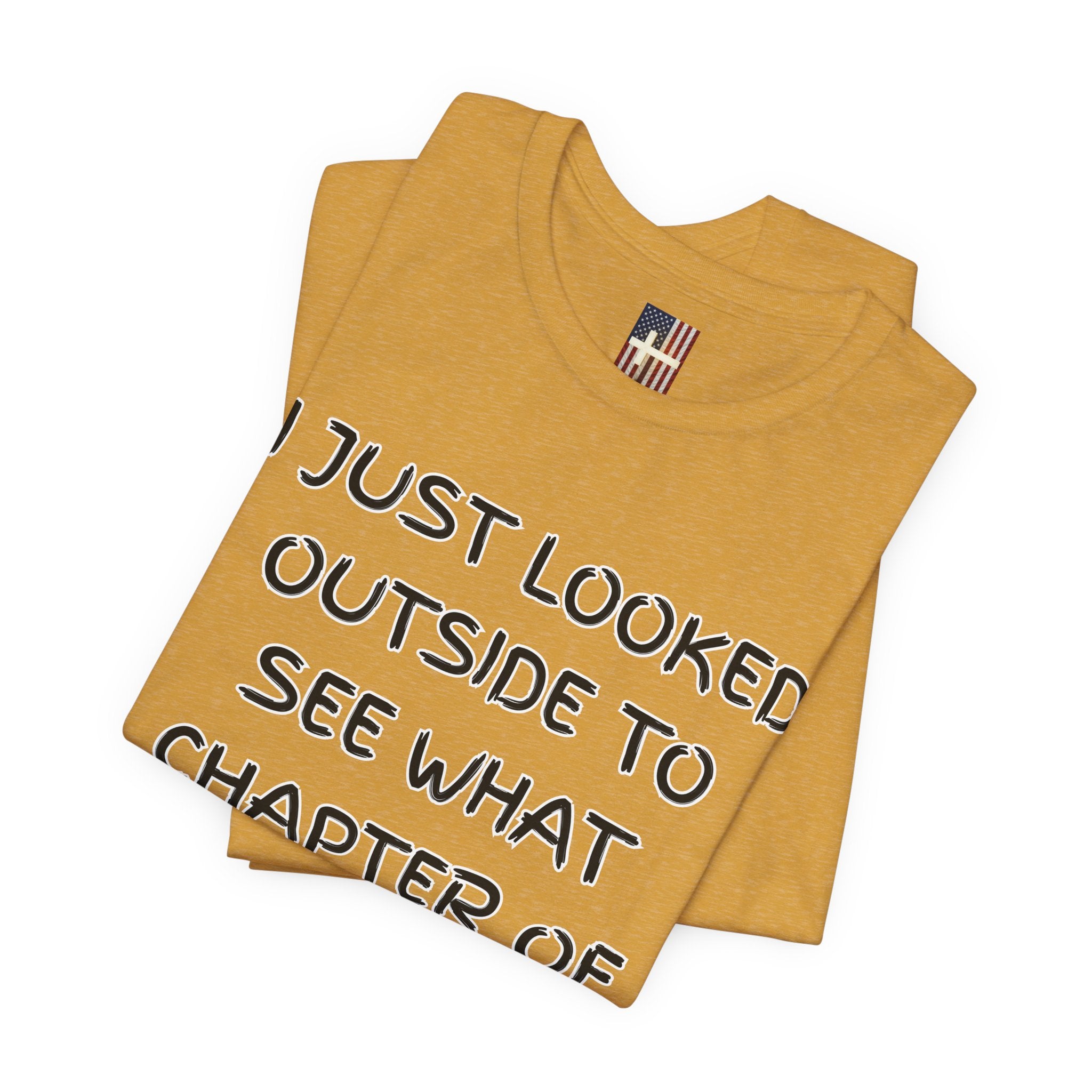 What Chapter of Revelation T-shirt – I Looked Outside My Window Christian T-shirt for End Times Humor & Faith Printify
