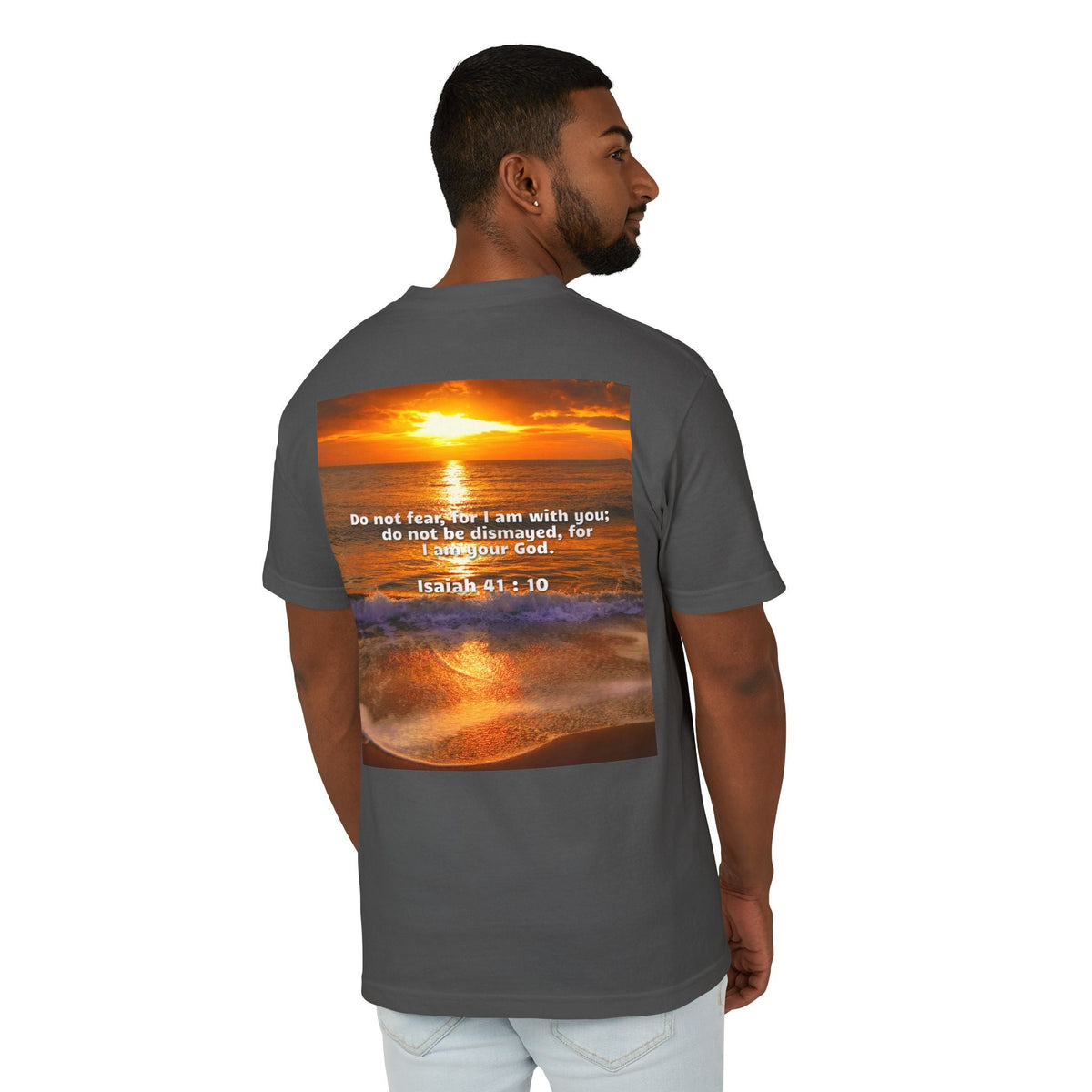 Bible Verse Tee - Isaiah 41:10 Unisex Shirt Printify