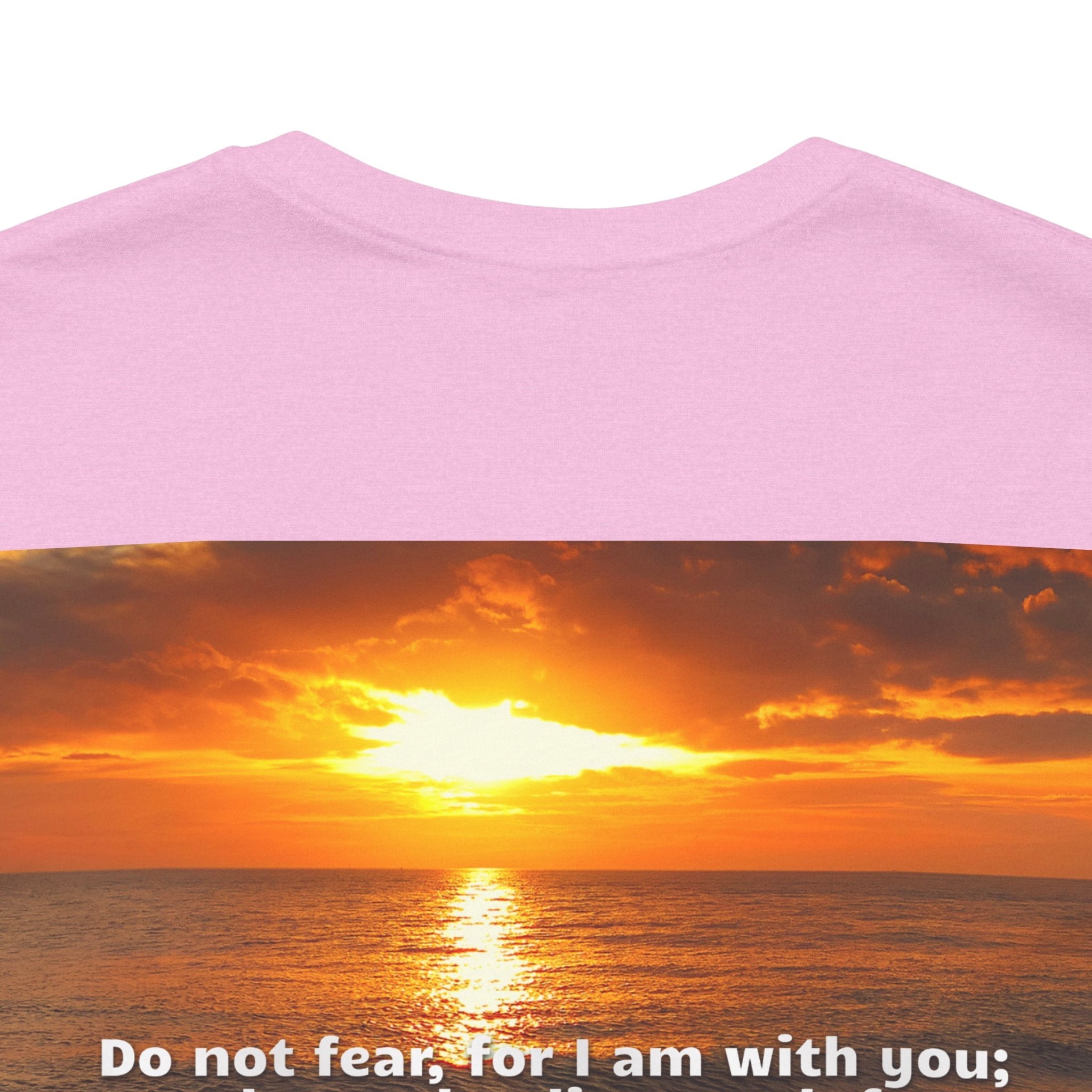 Bible Verse Unisex - Isaiah 41 : 10 Jersey Short Sleeve Tee Printify