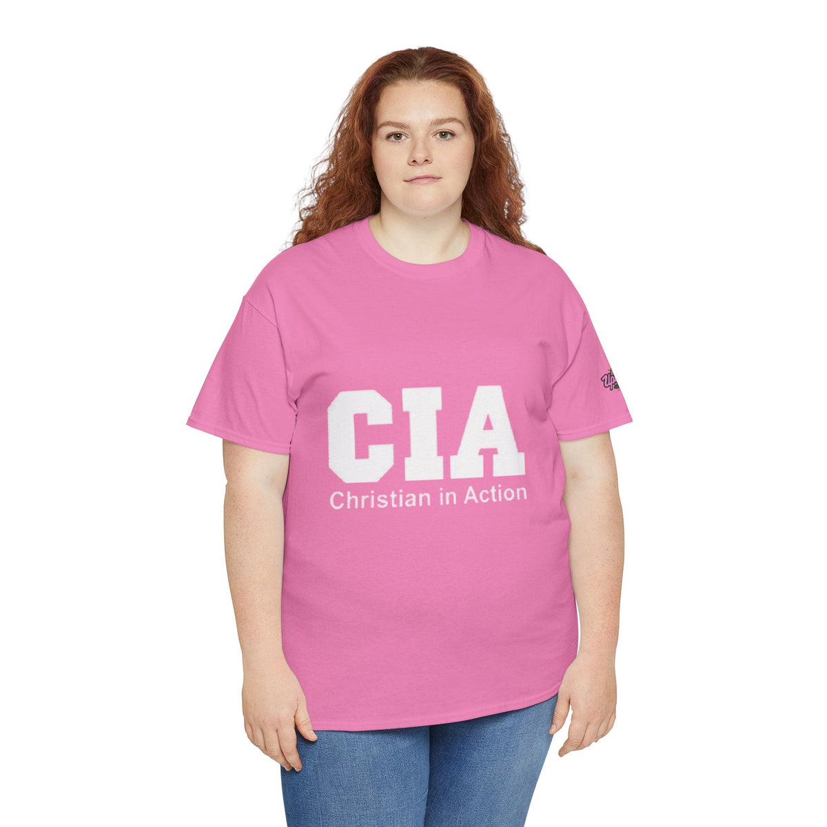 CIA Christian in Action T-shirt - Funny Faith Parody T-shirt - Mission Ready Apparel Printify