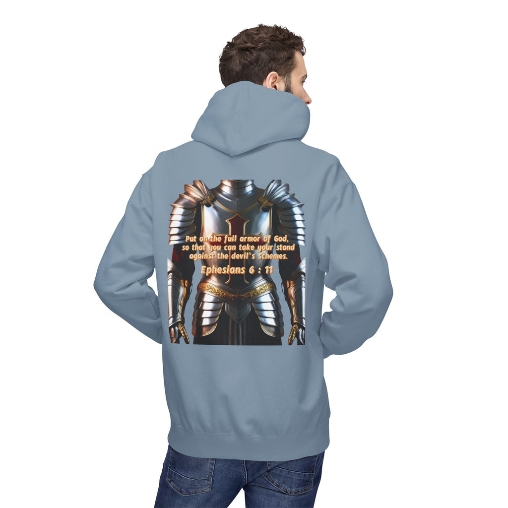 Hoodie - Ephesians 6:11 Bible Verse Religious Design Printify