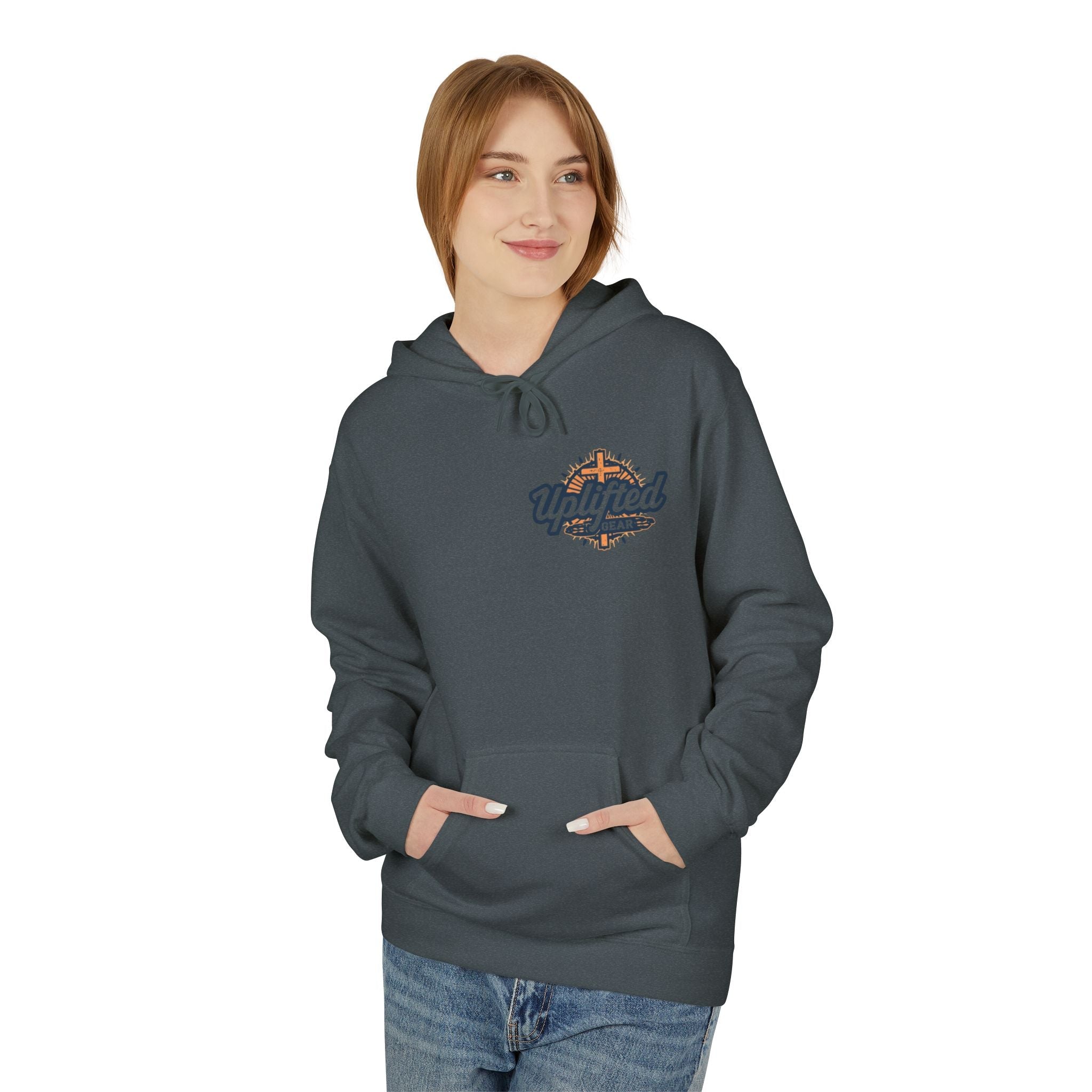 Hoodie - Philippians 4 : 13 Bible Verse Religious Design Printify