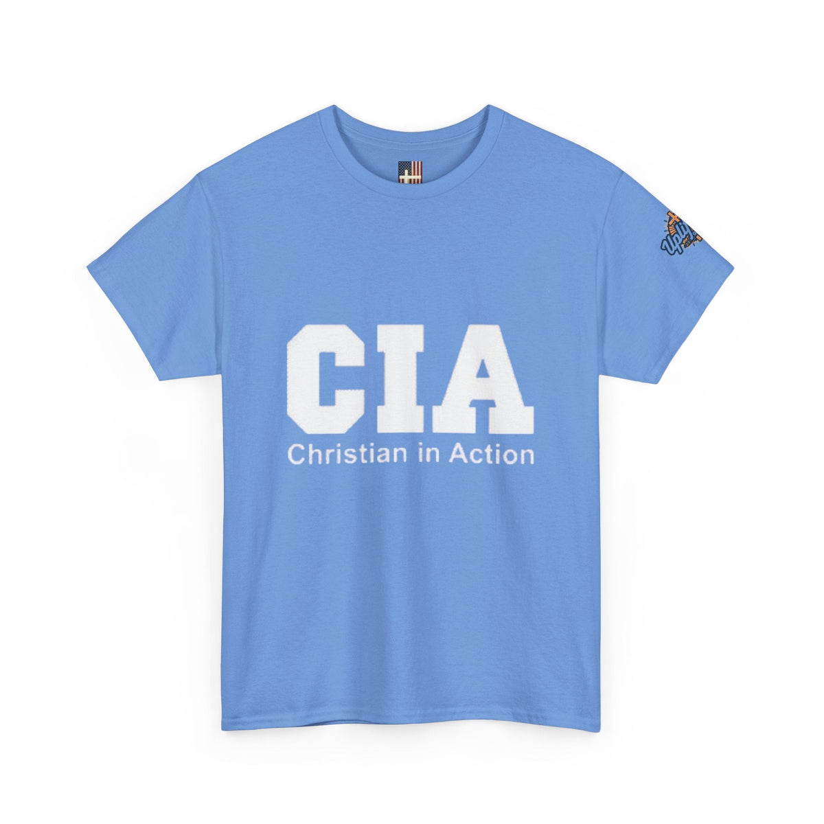 CIA Christian in Action T-shirt - Funny Faith Parody T-shirt - Mission Ready Apparel Printify