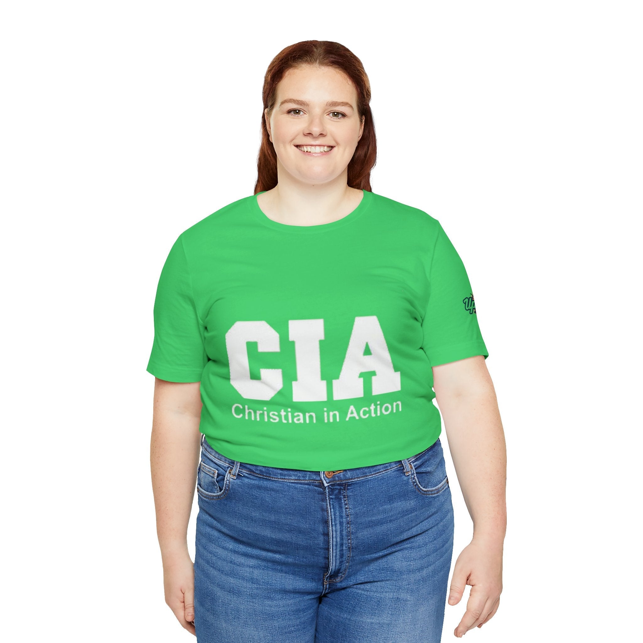 CIA Christian in Action T-shirt - Funny Faith Parody T-shirt - Mission Ready Apparel Printify
