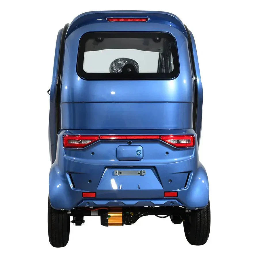 Green Transporter Q-Express Enclosed 4-Wheel Electric Mobility Scooter LifeMed USA