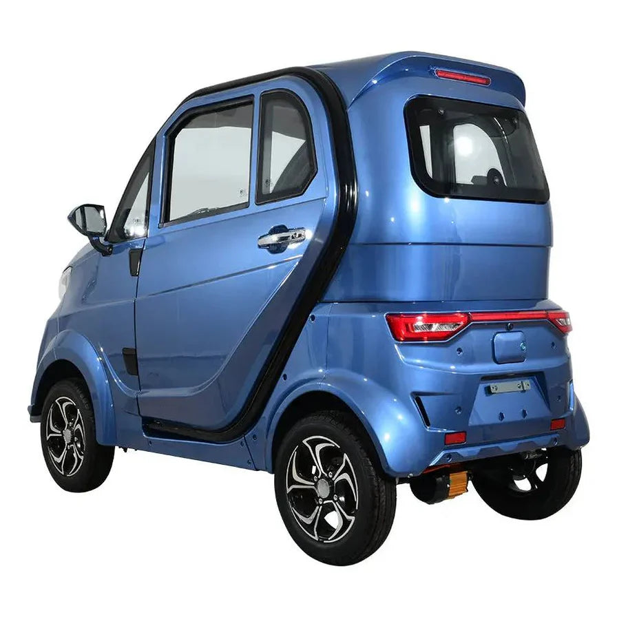 Green Transporter Q-Express Enclosed 4-Wheel Electric Mobility Scooter LifeMed USA
