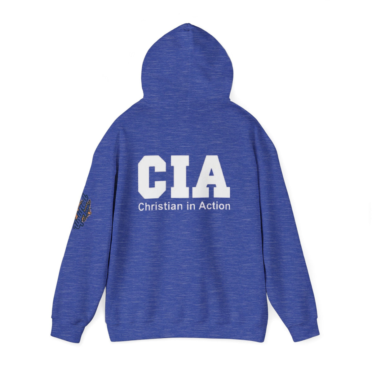 CIA Christian in Action Hoodie - Funny Faith Parody Hoodie - Mission Ready Apparel Printify