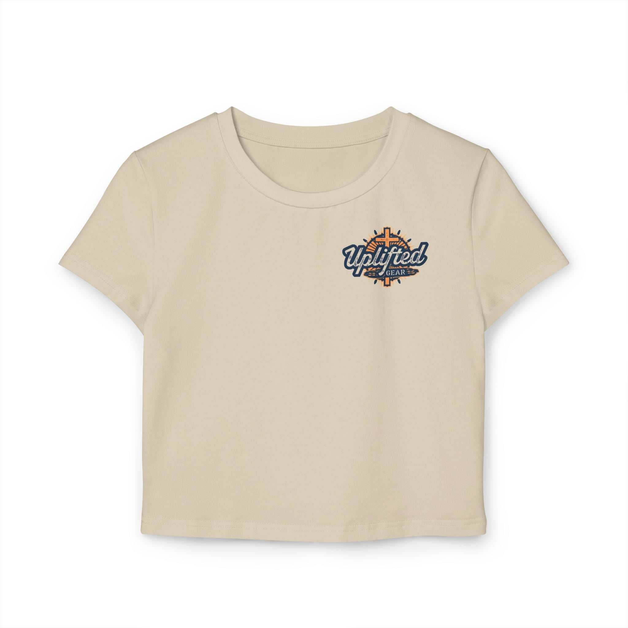 Women's Baby Tee - Ephesians 6:11 Bible Verse Religious Design Printify
