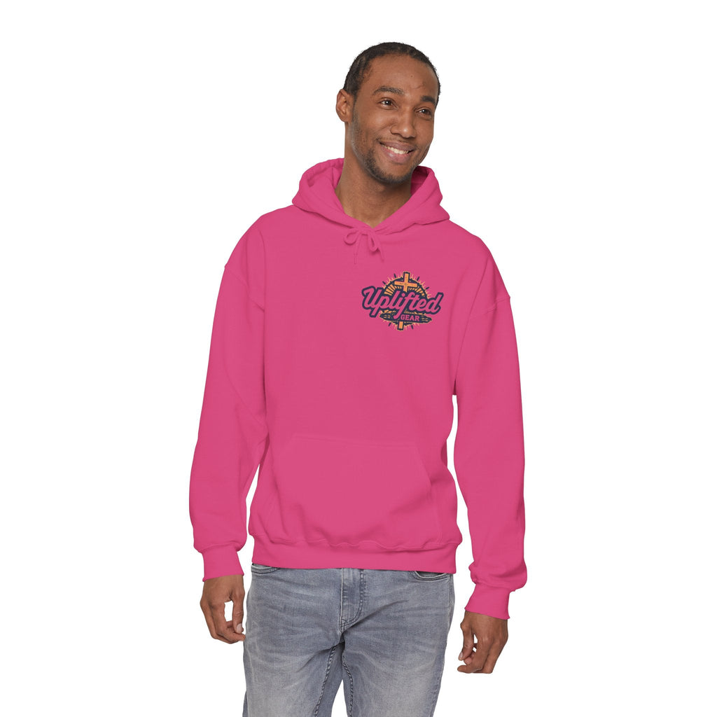 Unique Unicorn Hoodie – Rainbow Cross Psalm 139:14 Christian Hoodie for Wonderfully Made Printify