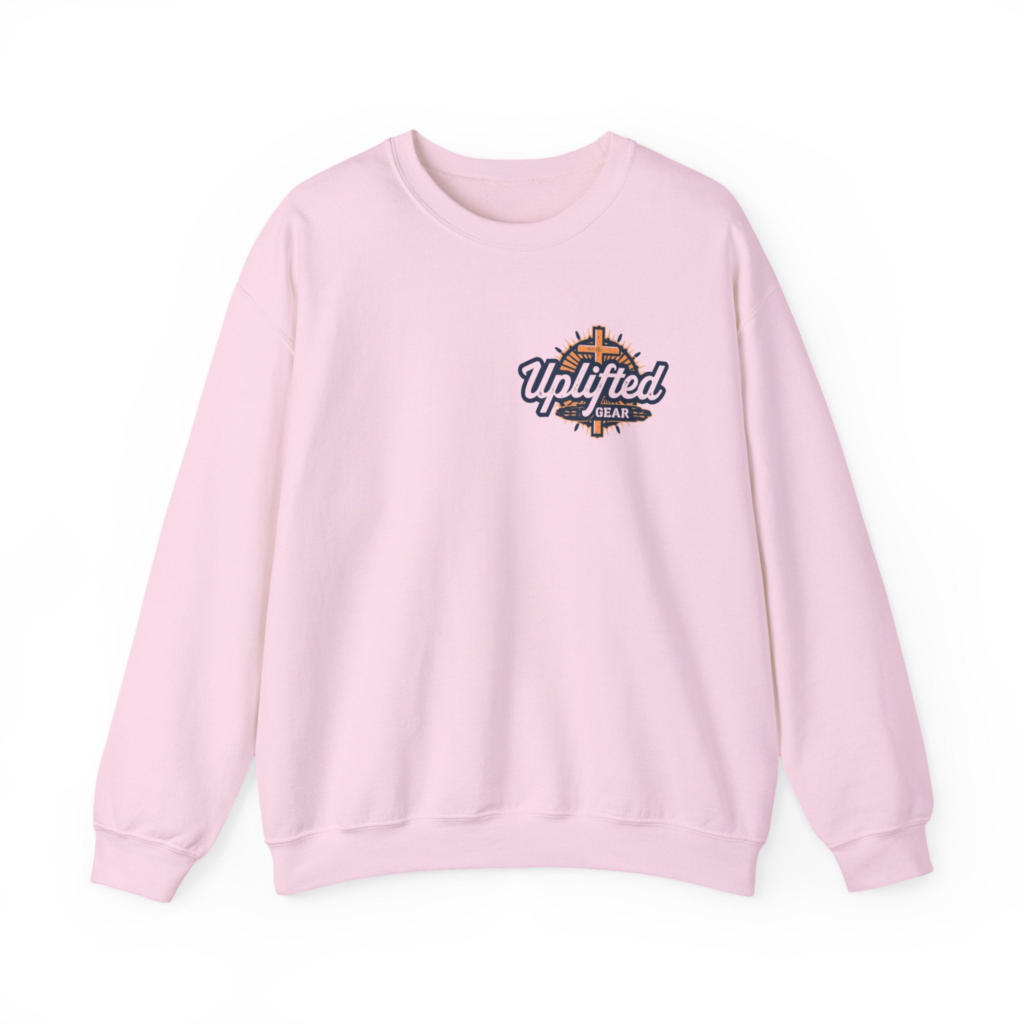 I Can’t, But I Know a Guy Sweatshirt – Jesus Cross Christian Sweatshirt for Cozy Faith Printify