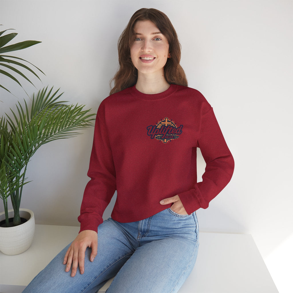 Theologian in Training Sweatshirt – Open Bible & Cross Christian Sweatshirt for Faithful Growth Printify