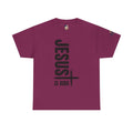 Jesus Is King T-shirt | Modern Typographic Cross Christian T-shirt Printify
