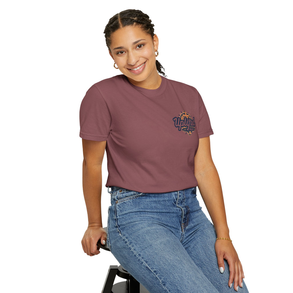 Bible Verse Unisex Garment-Dyed T-shirt -  Philippians 4 : 13 Printify
