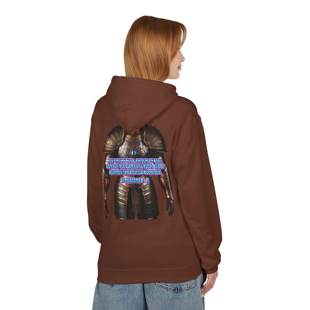 Hoodie - Ephesians 6:11 Bible Verse Religious Design Printify