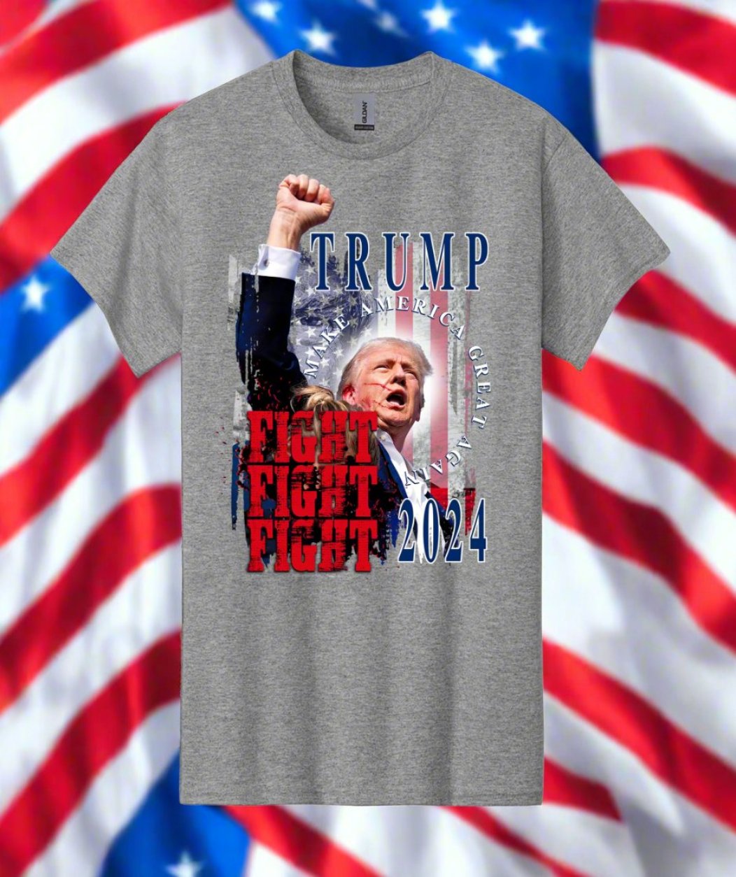 Trump Fight! Fight! Fight! Tshirt TrumpShirt.com