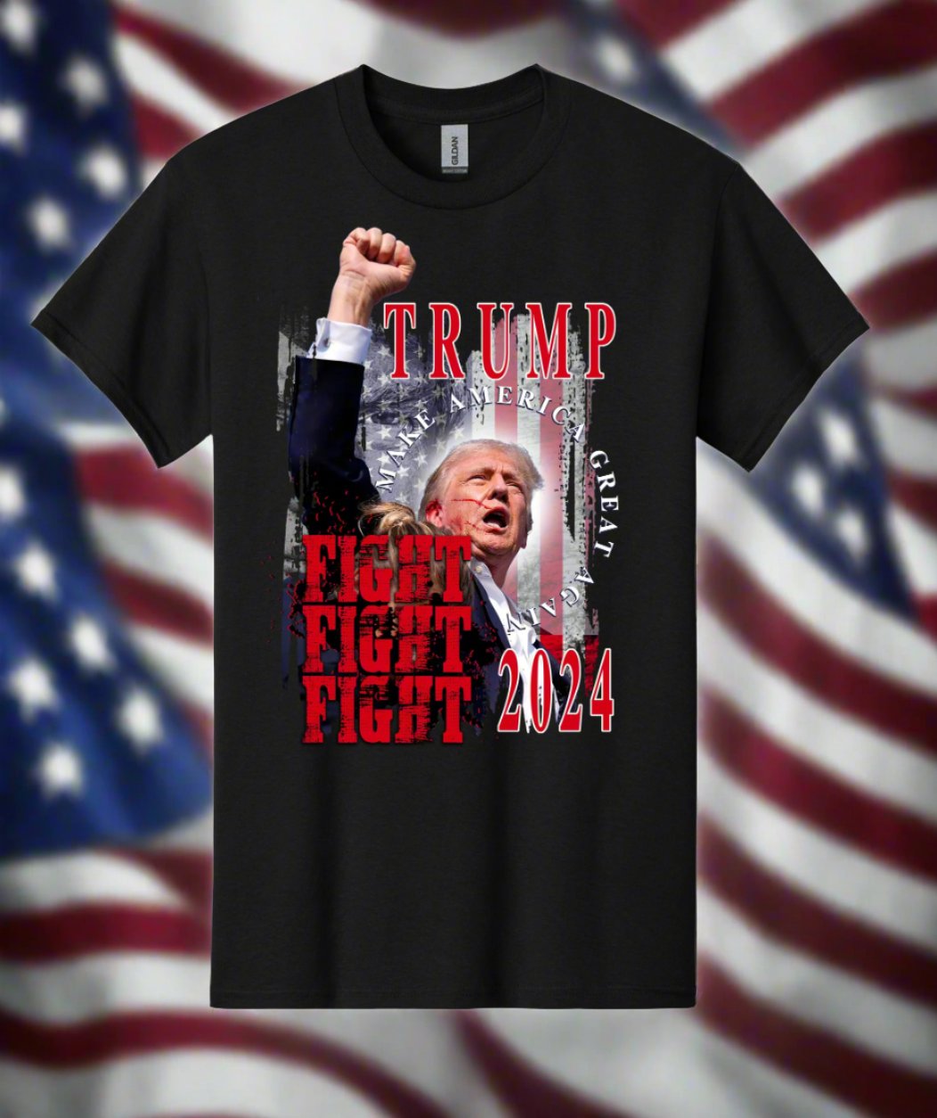 Trump Fight! Fight! Fight! Tshirt TrumpShirt.com