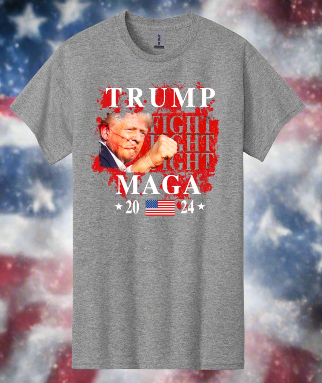 TRUMP MAGA SHIRT! FIGHT! FIGHT! FIGHT! TrumpShirt.com