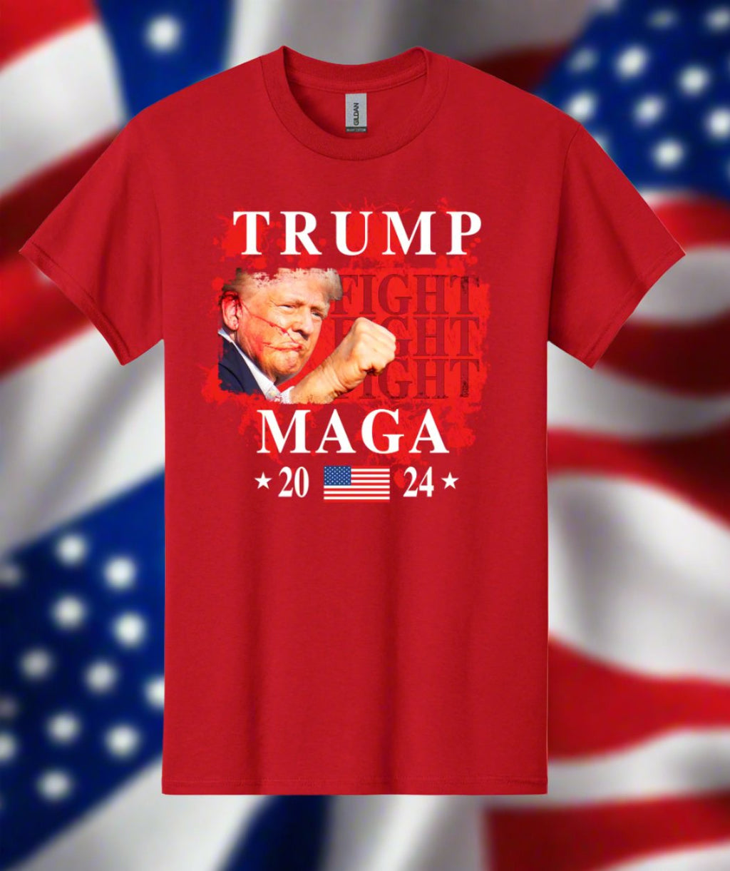 TRUMP MAGA SHIRT! FIGHT! FIGHT! FIGHT! TrumpShirt.com
