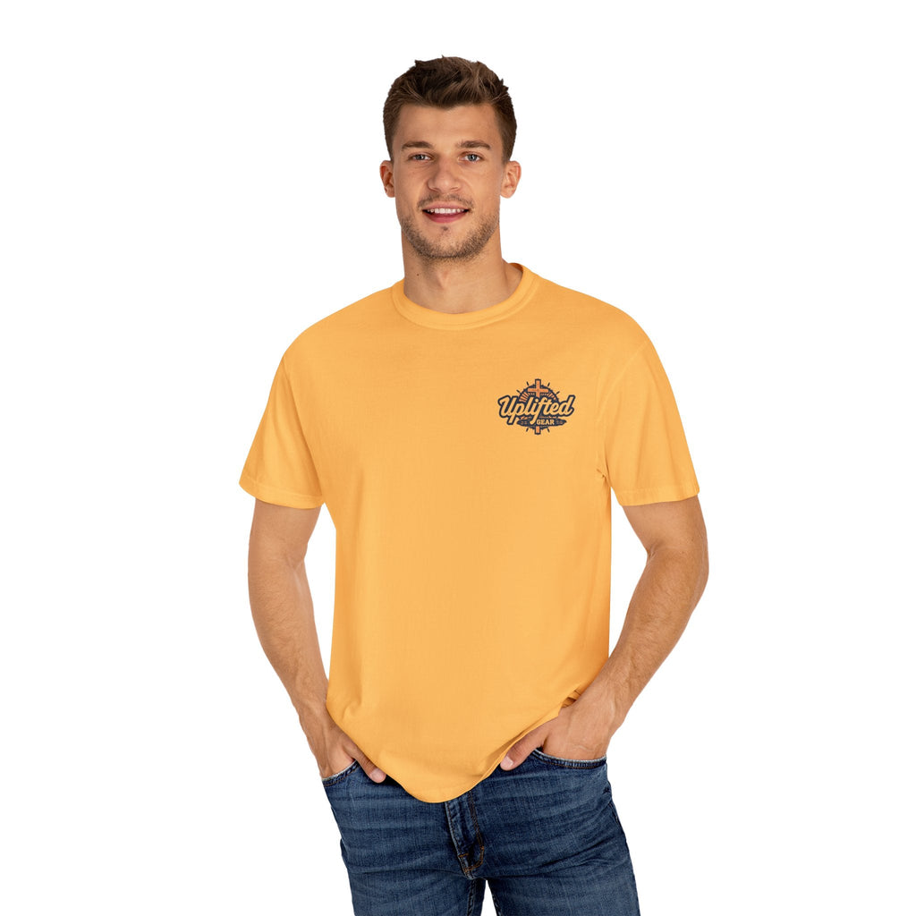 Bible Verse Unisex Garment-Dyed T-shirt - Isaiah 41 : 10 Printify
