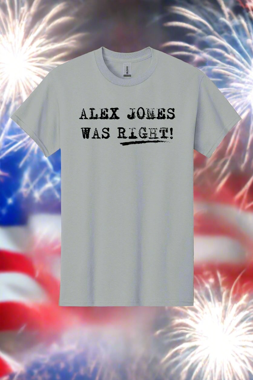 ALEX JONES WAS RIGHT! TrumpShirt.com
