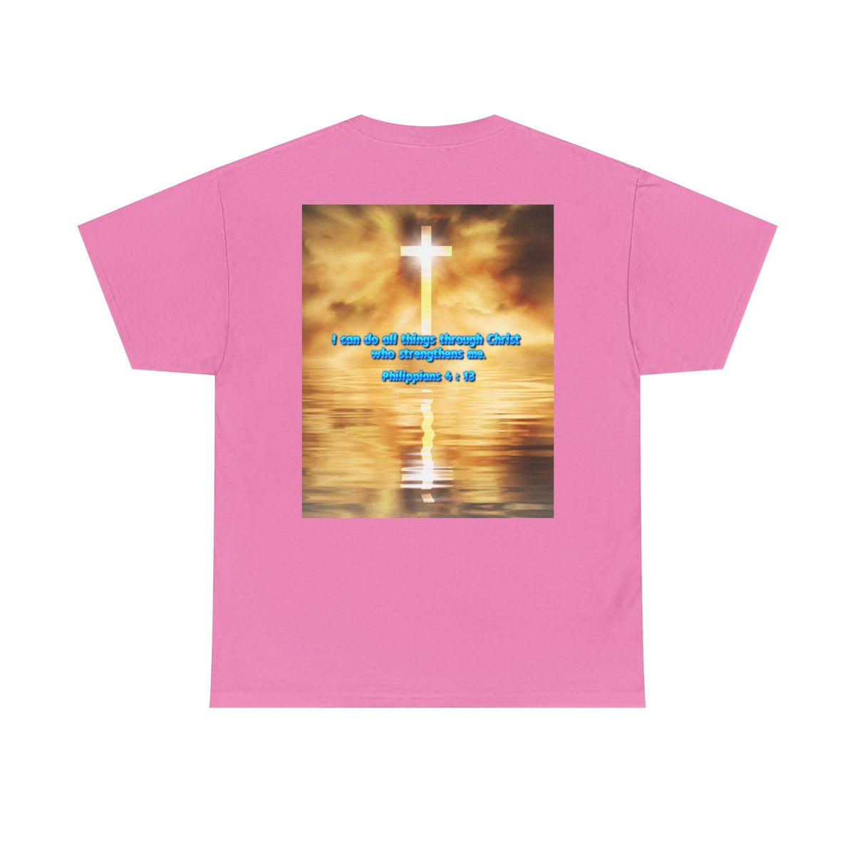Bible Verse Unisex Tee - Philippians 4 : 13 Printify