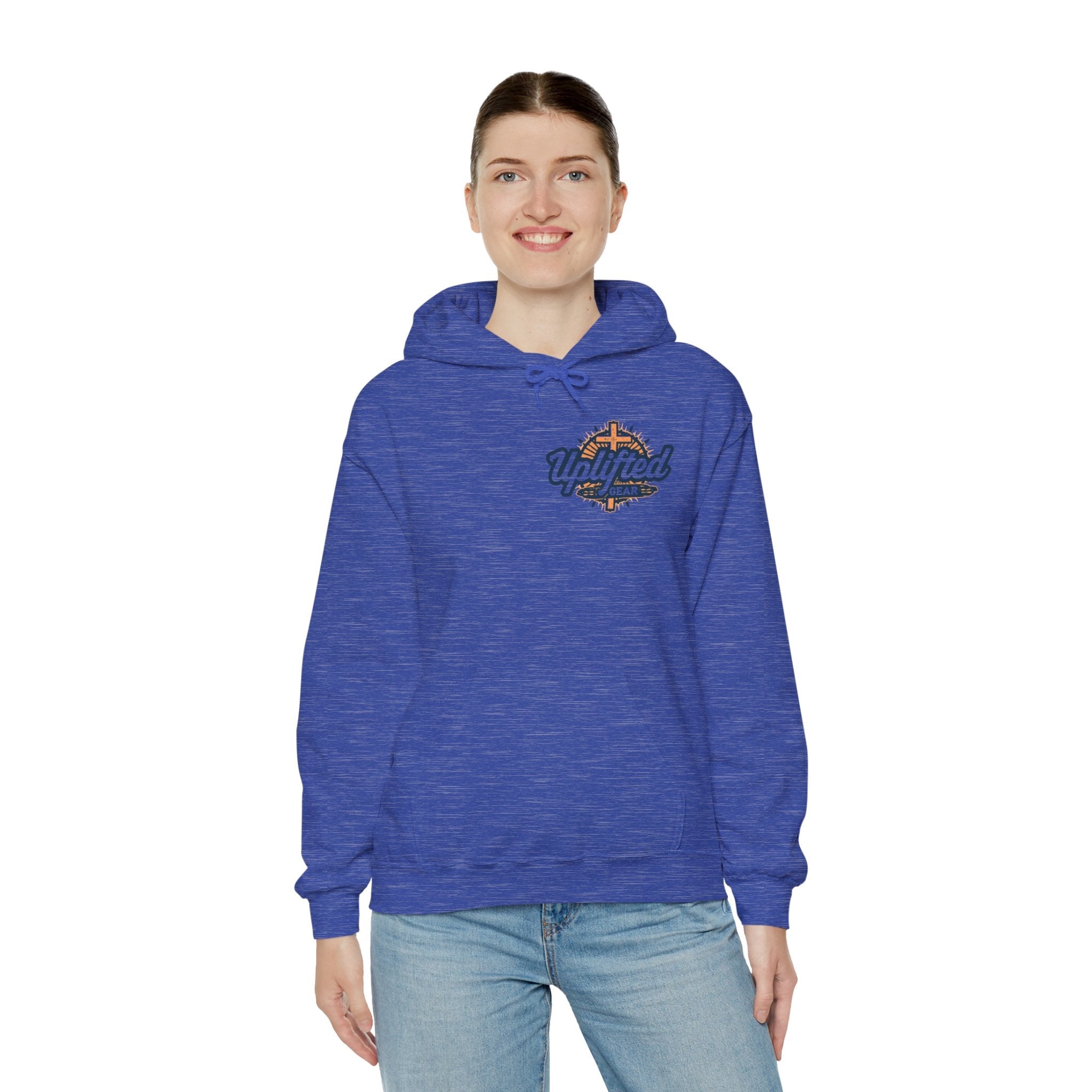 I Can’t, But I Know a Guy Hoodie – Jesus Cross Christian Hoodie for Cozy Faith Printify