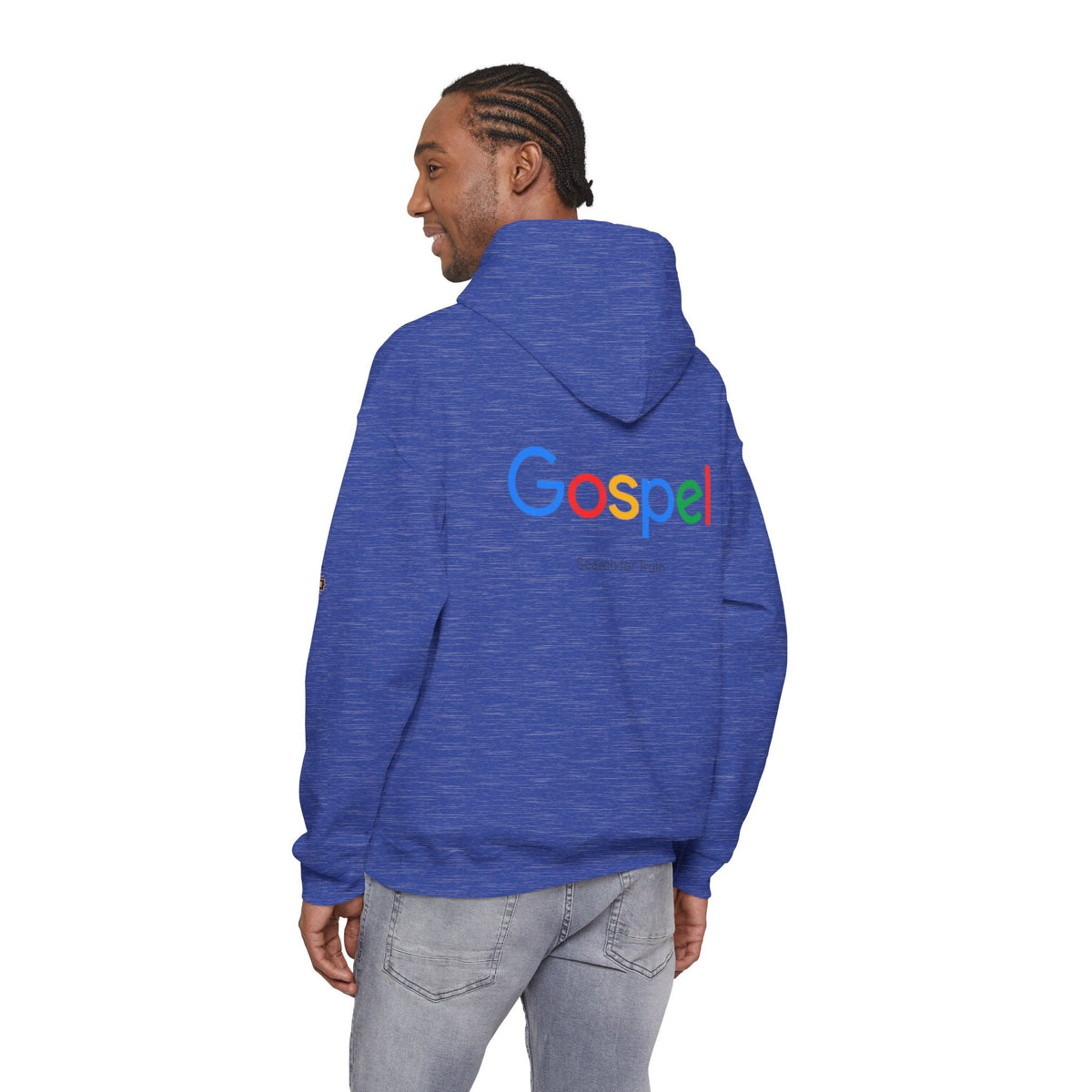 Gospel Hoodie — "Search for Truth" Christian Faith Pullover Printify