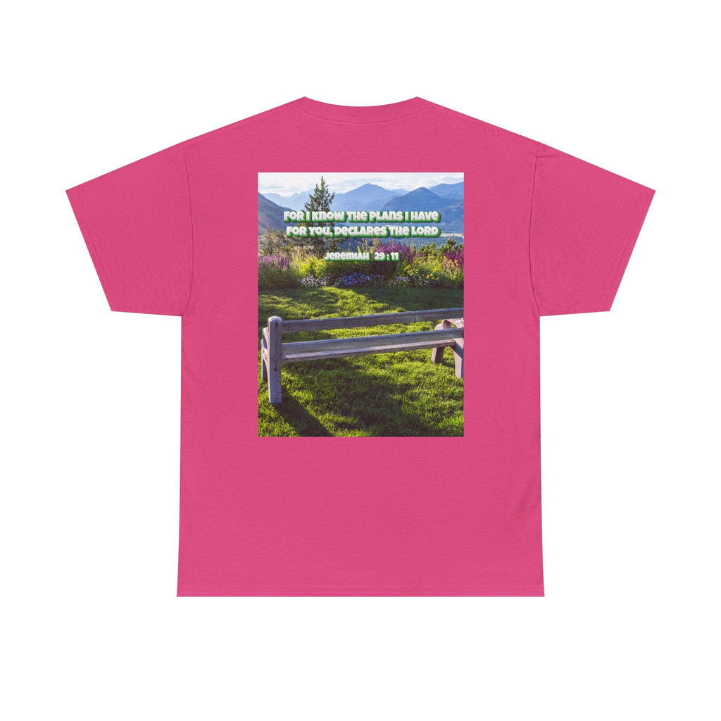 Bible Verse Unisex Tee -  Jeremiah 29 : 11 Printify