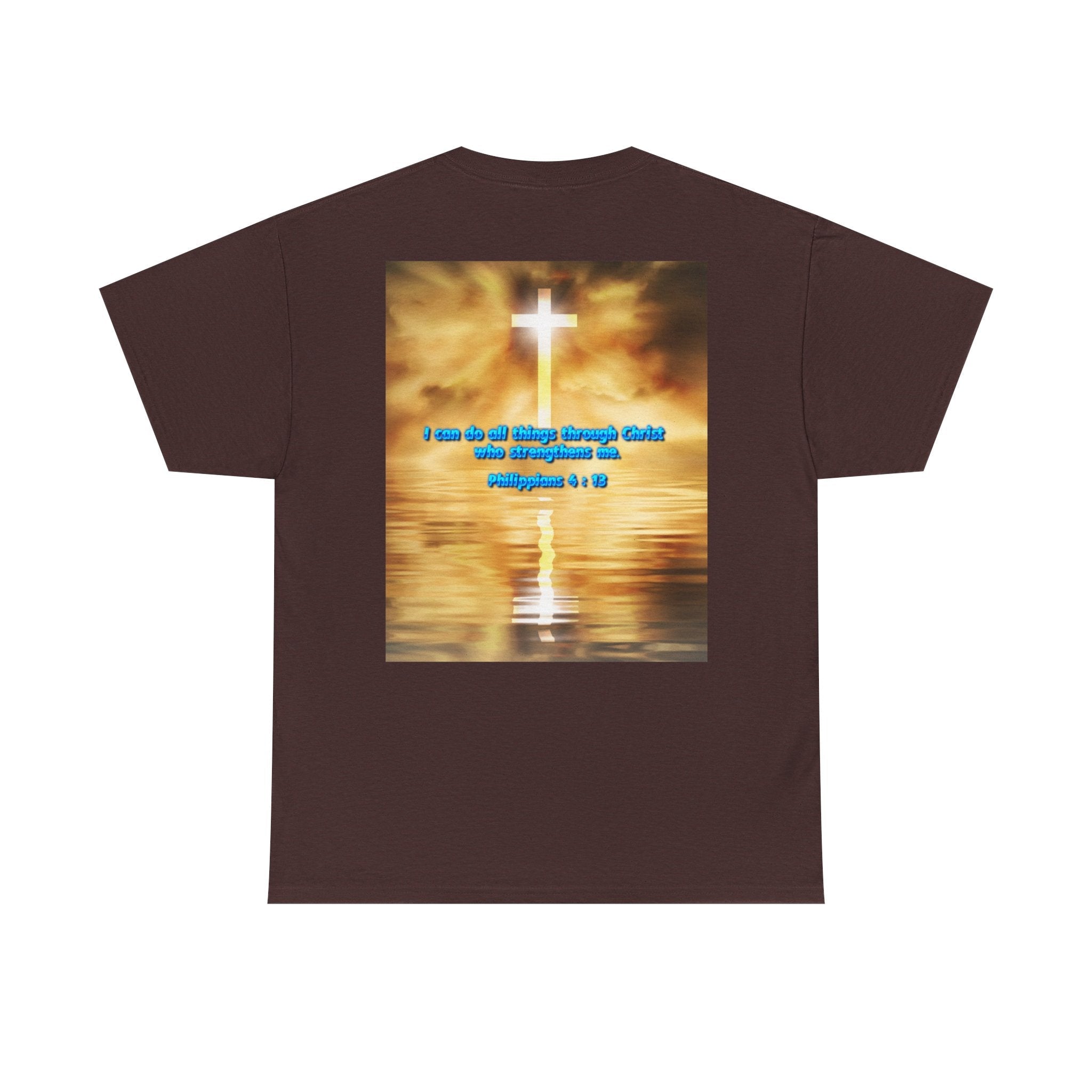 Bible Verse Unisex Tee - Philippians 4 : 13 Printify
