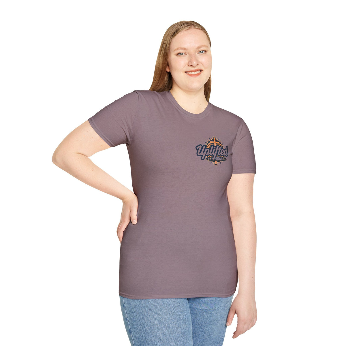 Religious Graphic Armor Of God Design - Unisex Softstyle T-Shirt Printify